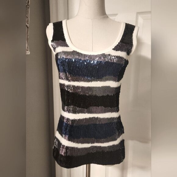 HugoโBoss Sequin Tank Top - Picture 9 of 11